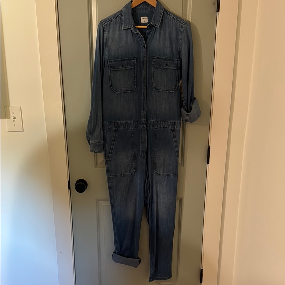 GAP Denim Jumpsuit - Blue